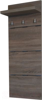 Вешалка для прихожей В.52 (дуб трюфель)