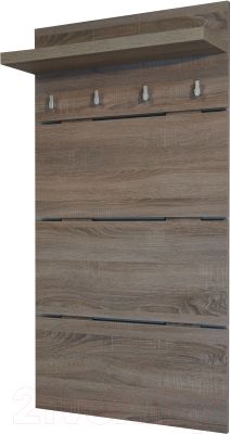 Вешалка для прихожей В.72 (дуб трюфель)