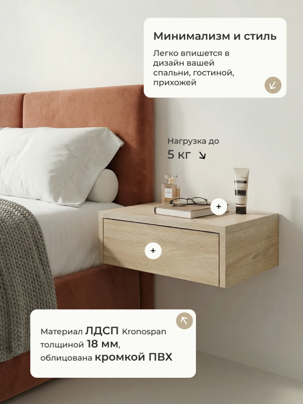 Шкаф навесной Анрат ШК 500