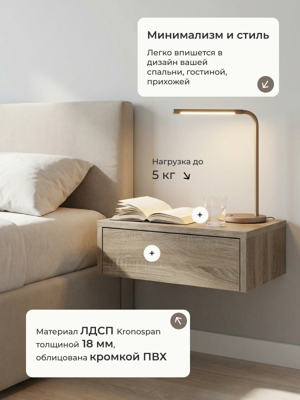 Шкаф навесной Анрат ШК 500