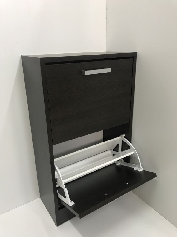 Тумба для обуви Анрат "Элана 2.50т", ширина 500мм, (венге магия)