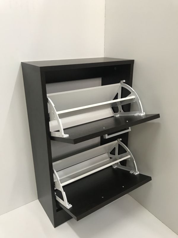 Тумба для обуви Анрат "Элана 2.50т", ширина 500мм, (венге магия)