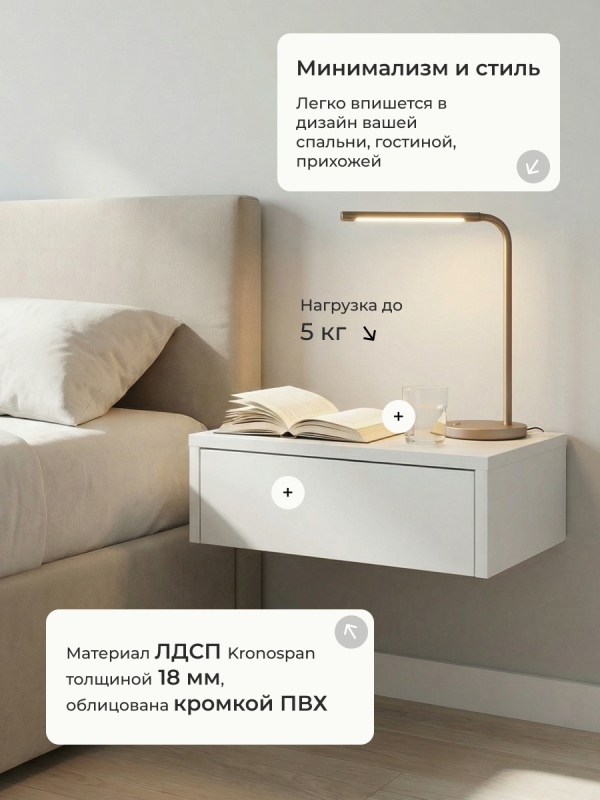 Шкаф навесной Анрат ШК 500